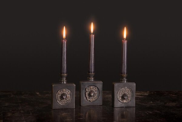 The Swift candleholder made from solid bronze