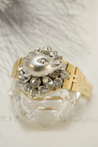 handmade gold and silver special occasion bracelet unique and one-off